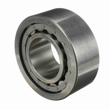 Rollway Cylindrical Bearing - Caged Roller - Straight Bore - Unsealed, E-5318-U E-5318-U;ROL